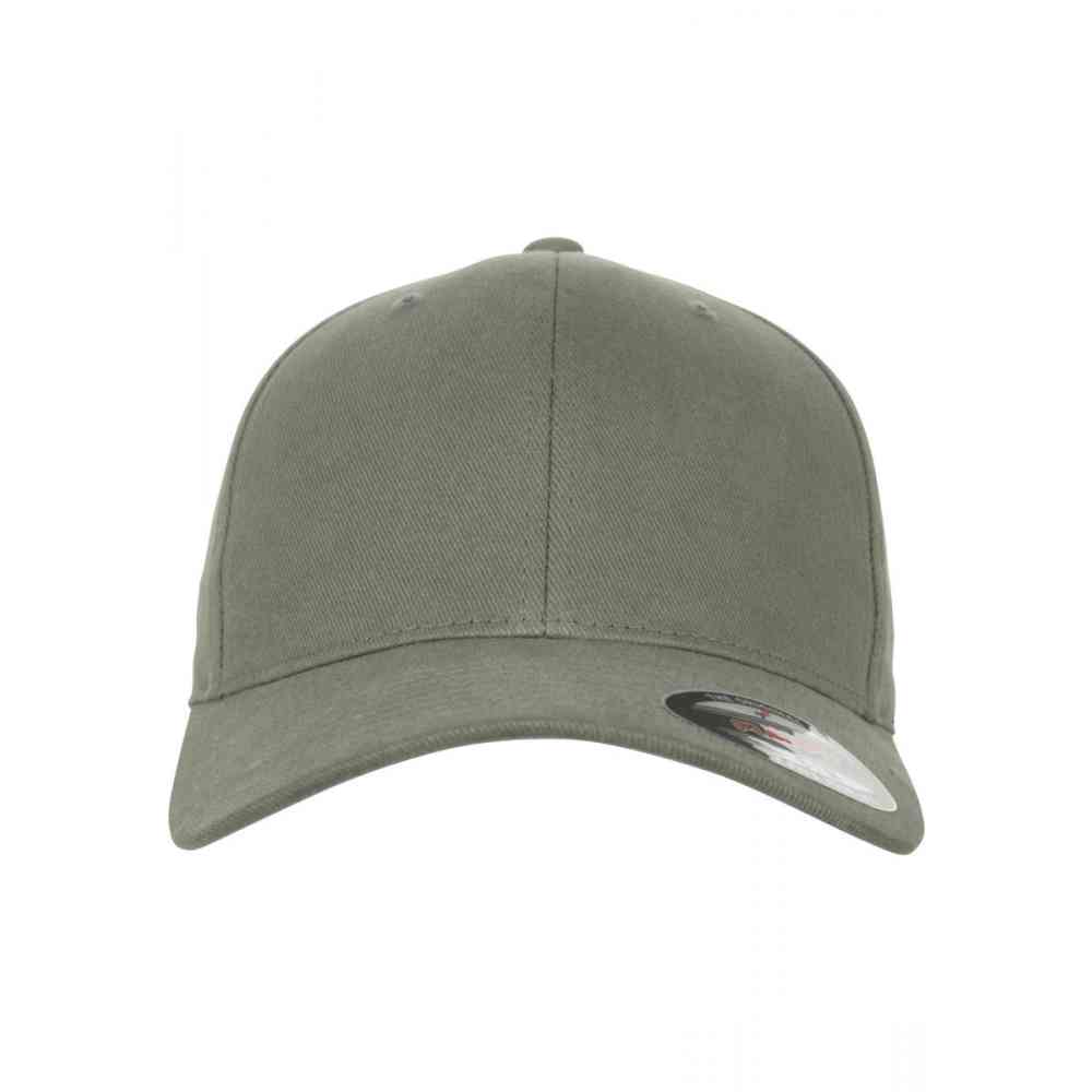Urban Classics - Brushed Twill Casquette flexfit - Vert